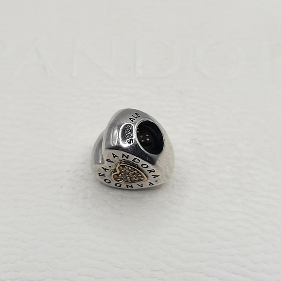 Authentic Pandora Charm with 14k Gold - Picture 4 of 7
